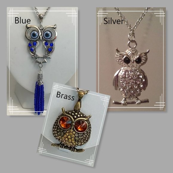 Beautifully detailed Owl Pendant NEW - Picture 2 of 2